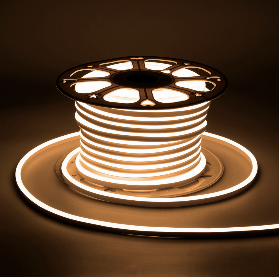 220V AMBER NEON LED